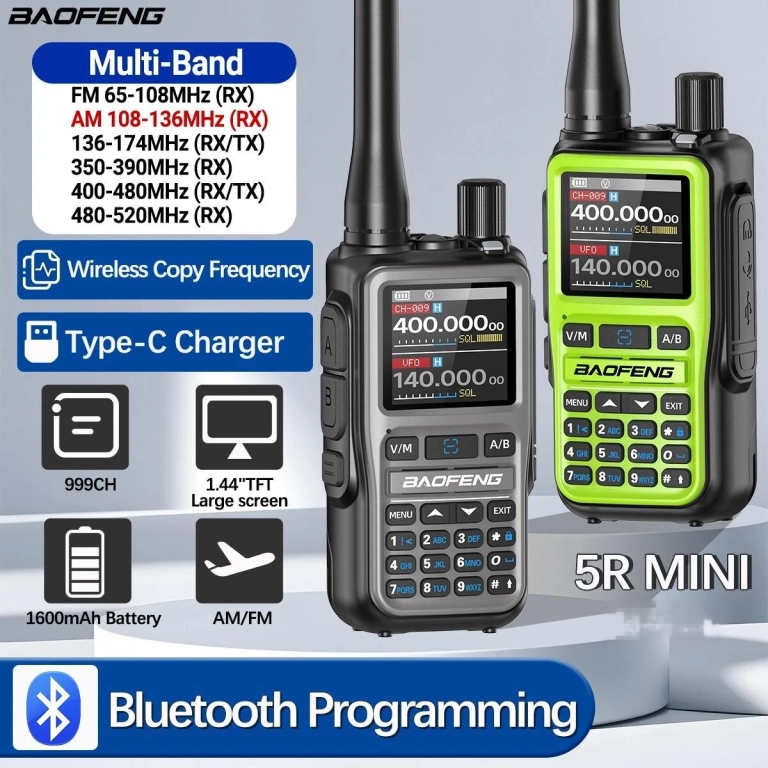 Baofeng UV-5R Mini: kézi rádió a hétköznapi kalandokhoz 3