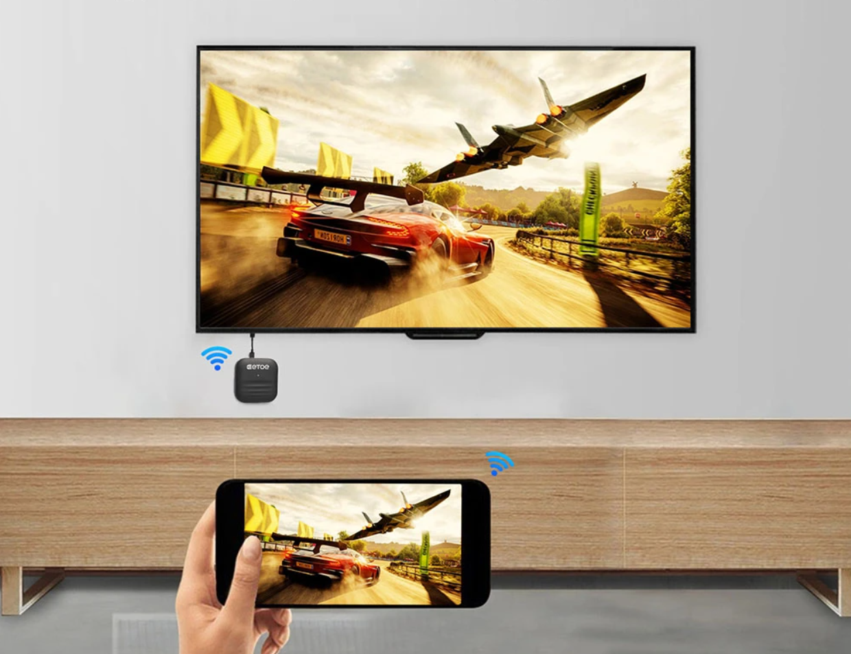 ETOE vezeték nélküli HDMI adó-vevő készlet