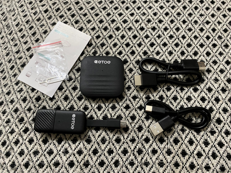 ETOE vezeték nélküli HDMI adó-vevő készlet mini teszt 2