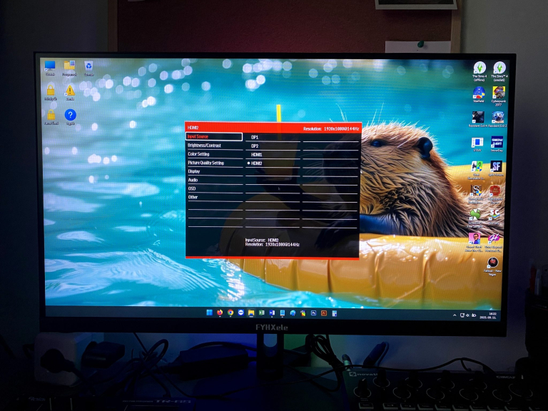 FYHXele FY27FHR gamer monitor teszt 23