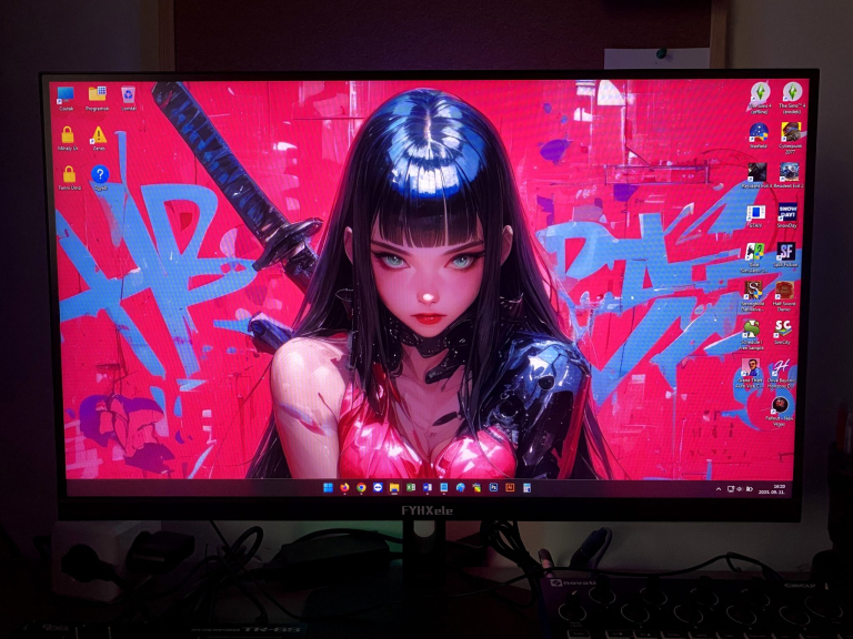 FYHXele FY27FHR gamer monitor teszt 48