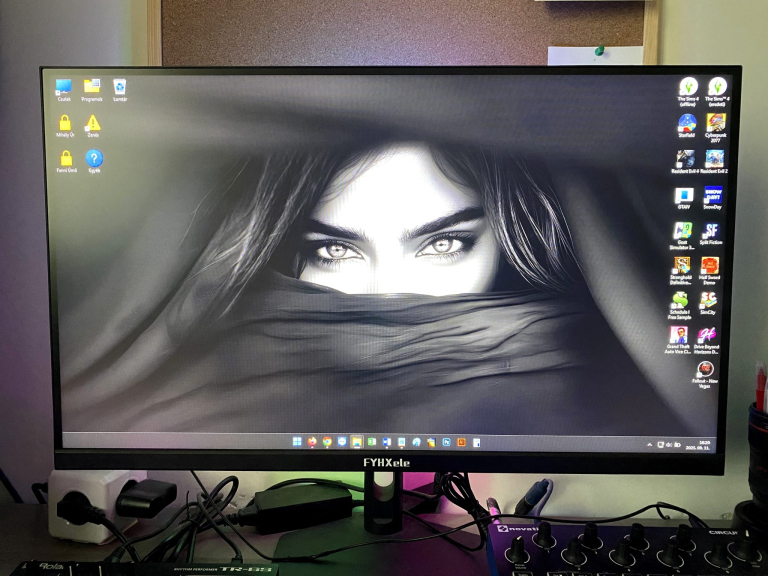FYHXele FY27FHR gamer monitor teszt 49