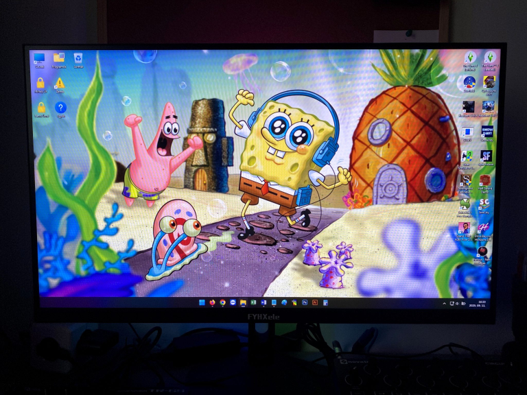 FYHXele FY27FHR gamer monitor teszt 50