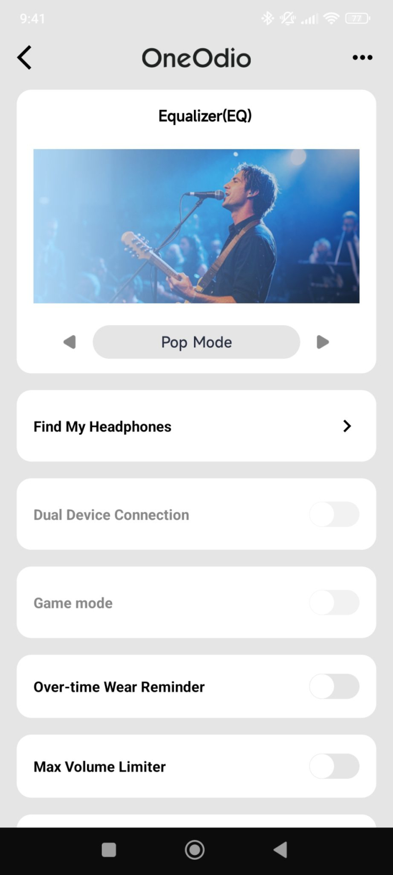 OneOdio Focus A6 Bluetooth fejhallgató teszt 20
