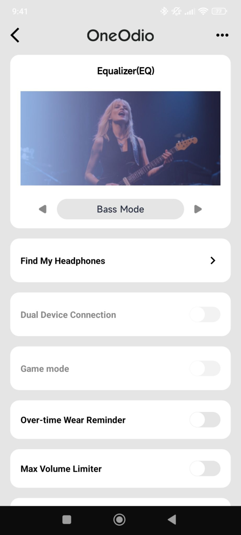 OneOdio Focus A6 Bluetooth fejhallgató teszt 21