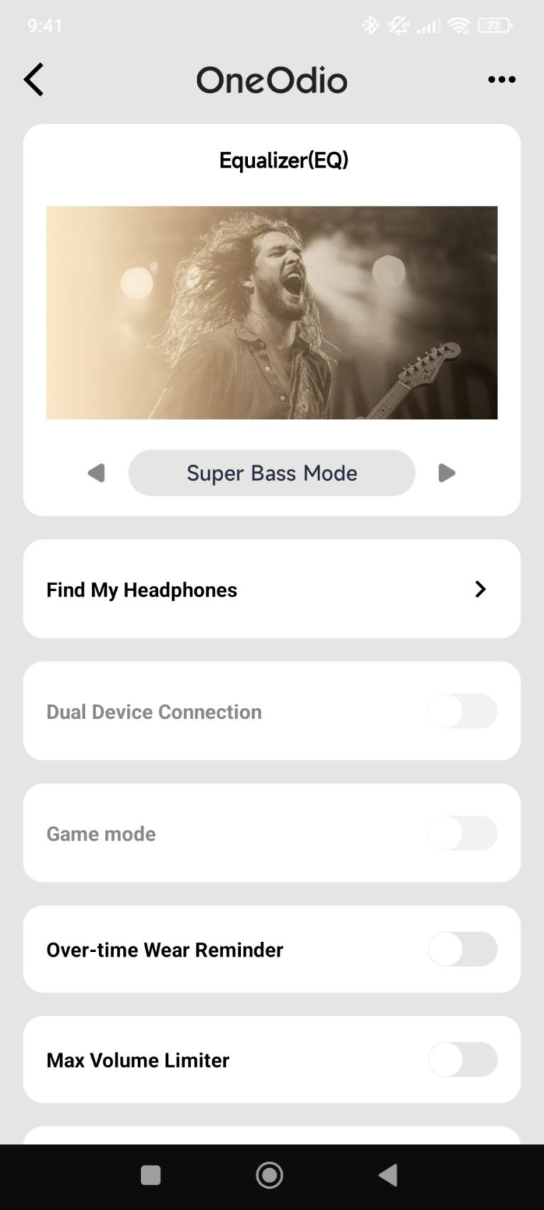 OneOdio Focus A6 Bluetooth fejhallgató teszt 22