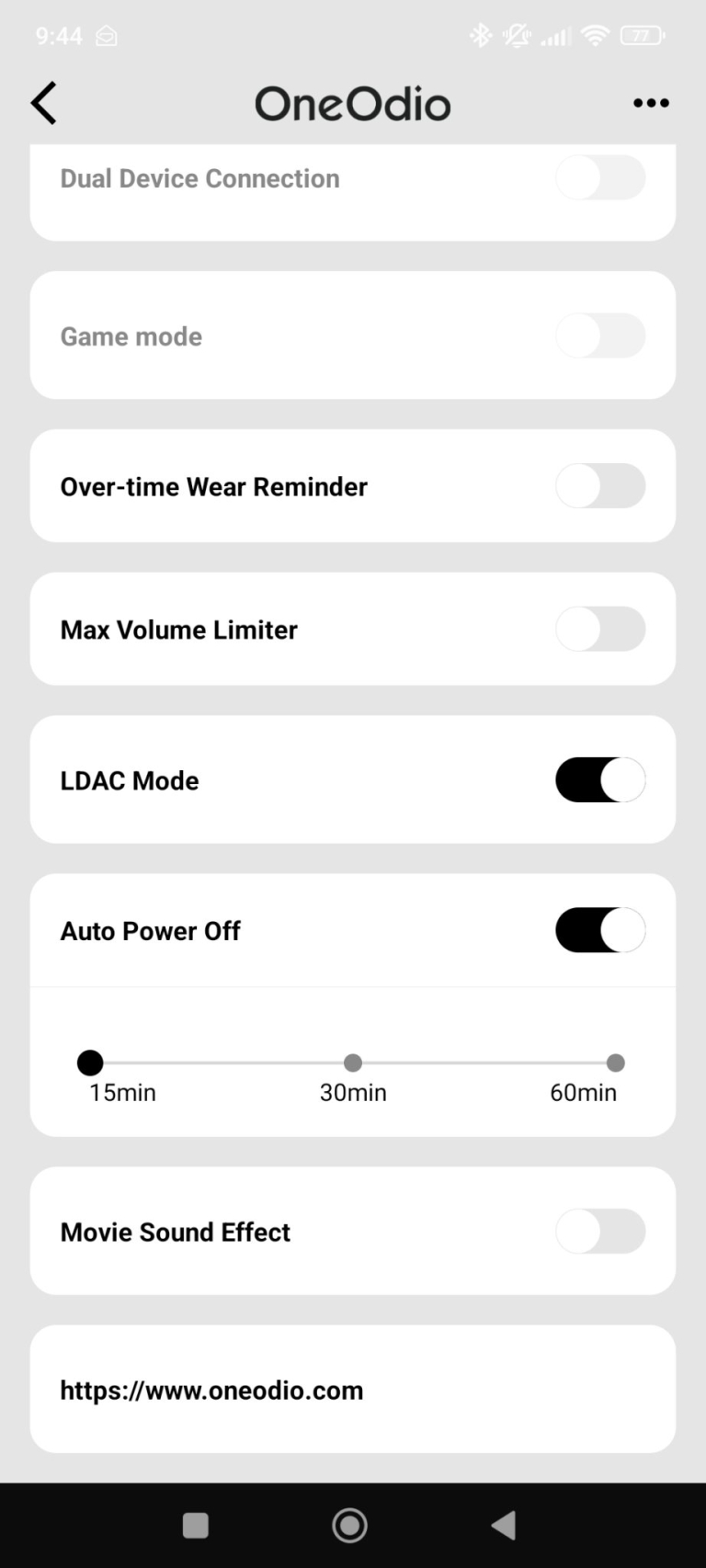 OneOdio Focus A6 Bluetooth fejhallgató teszt 27