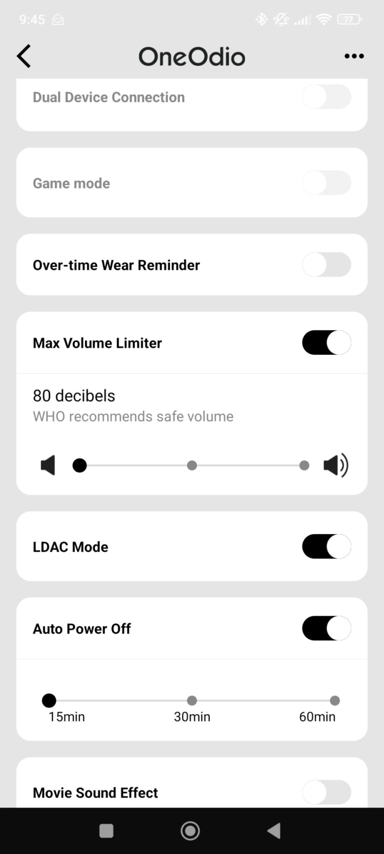 OneOdio Focus A6 Bluetooth fejhallgató teszt 31