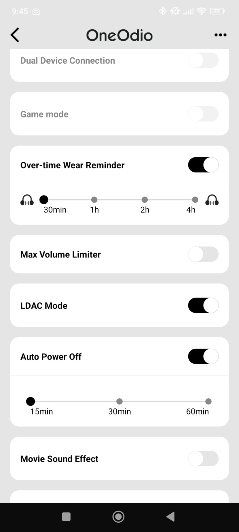 OneOdio Focus A6 Bluetooth fejhallgató teszt 32