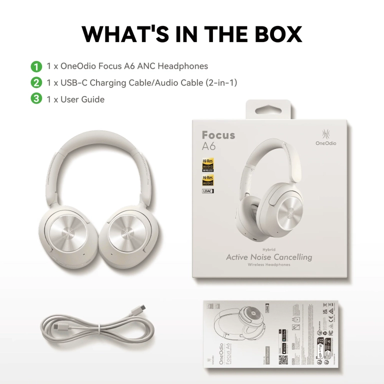 OneOdio Focus A6 Bluetooth fejhallgató teszt 49