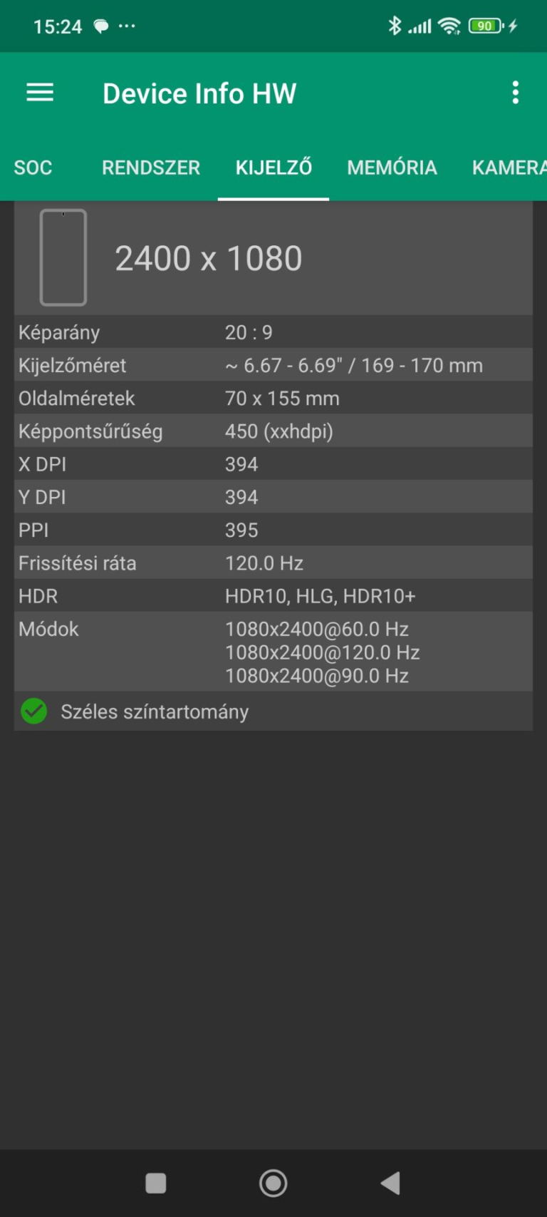 Poco M7 Pro 5G okostelefon teszt 32
