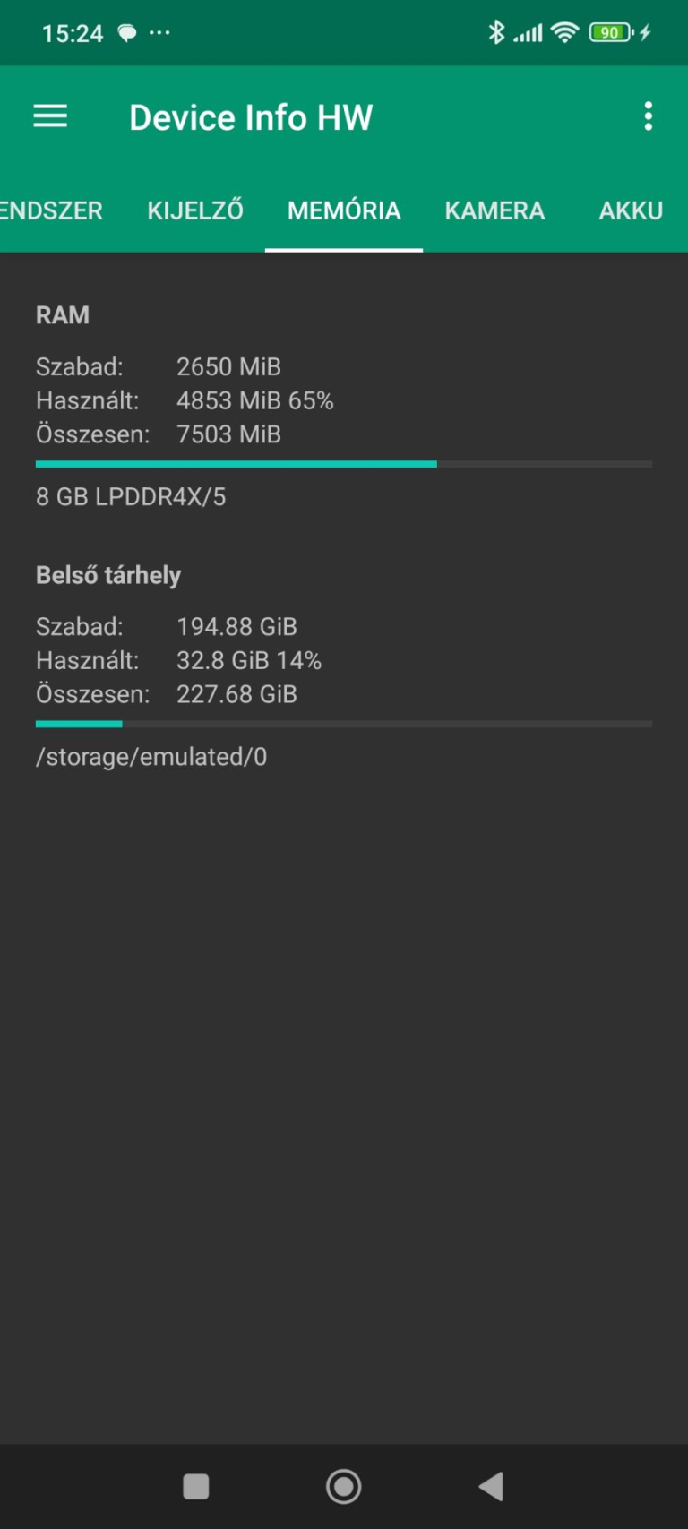 Poco M7 Pro 5G okostelefon teszt 33