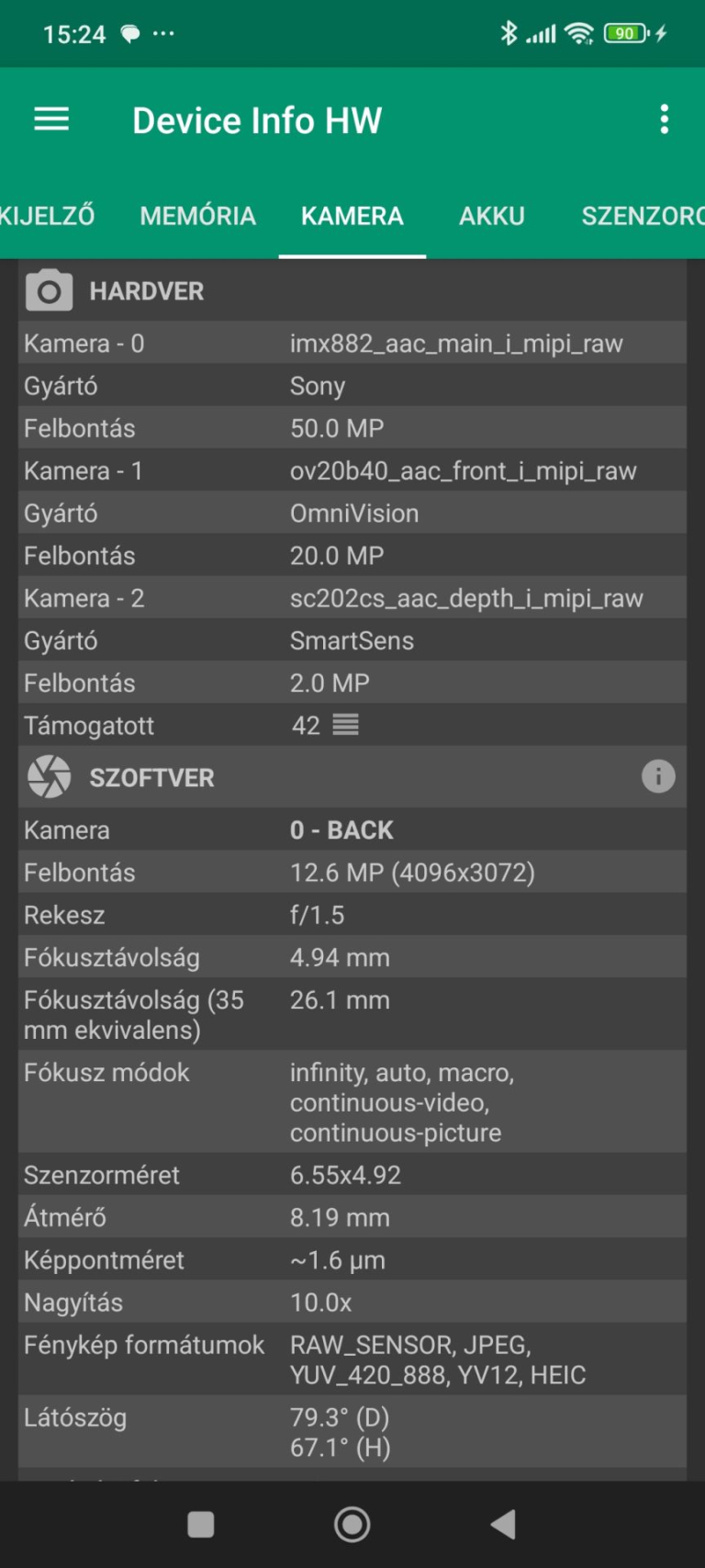 Poco M7 Pro 5G okostelefon teszt 34