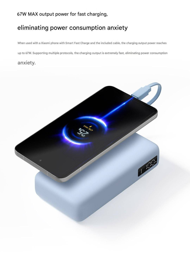 A Xiaomi 67 W-os power bank több mint átlagos külső aksi 8