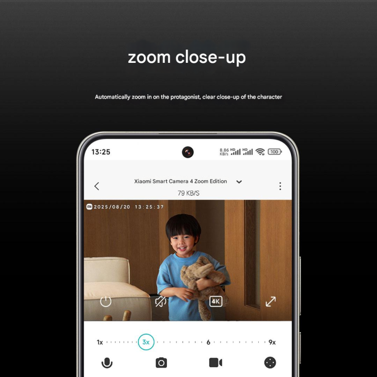 Megérkezett a Xiaomi Smart Camera 4 Zoom Edition 7