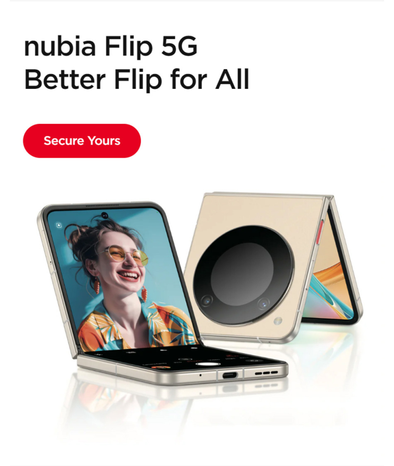 Nubia Flip 5G – A hajlítható mobil, ami kintről olcsóbb 2