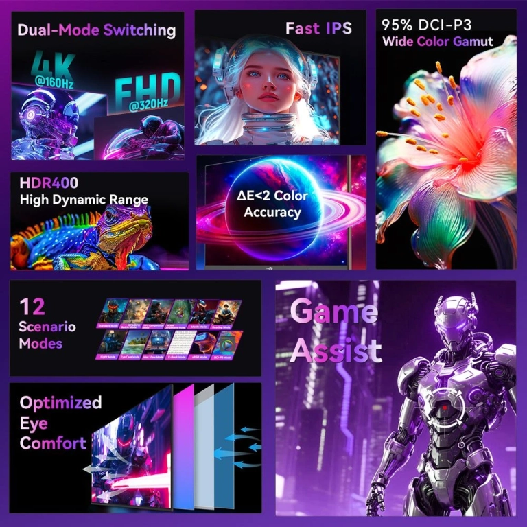 Titan Army P2712V monitor: gyors, színes, erős 10