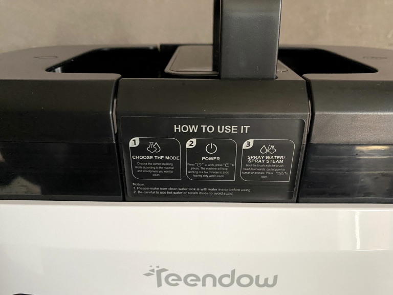 Teendow C6 Max kárpittisztító teszt 3