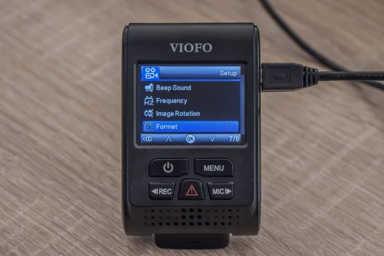 Prueba 119 del DVR del coche Viofo A3 V19