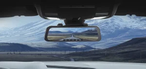 Test de caméra de voiture 70mai D07 Rearview Dash Cam