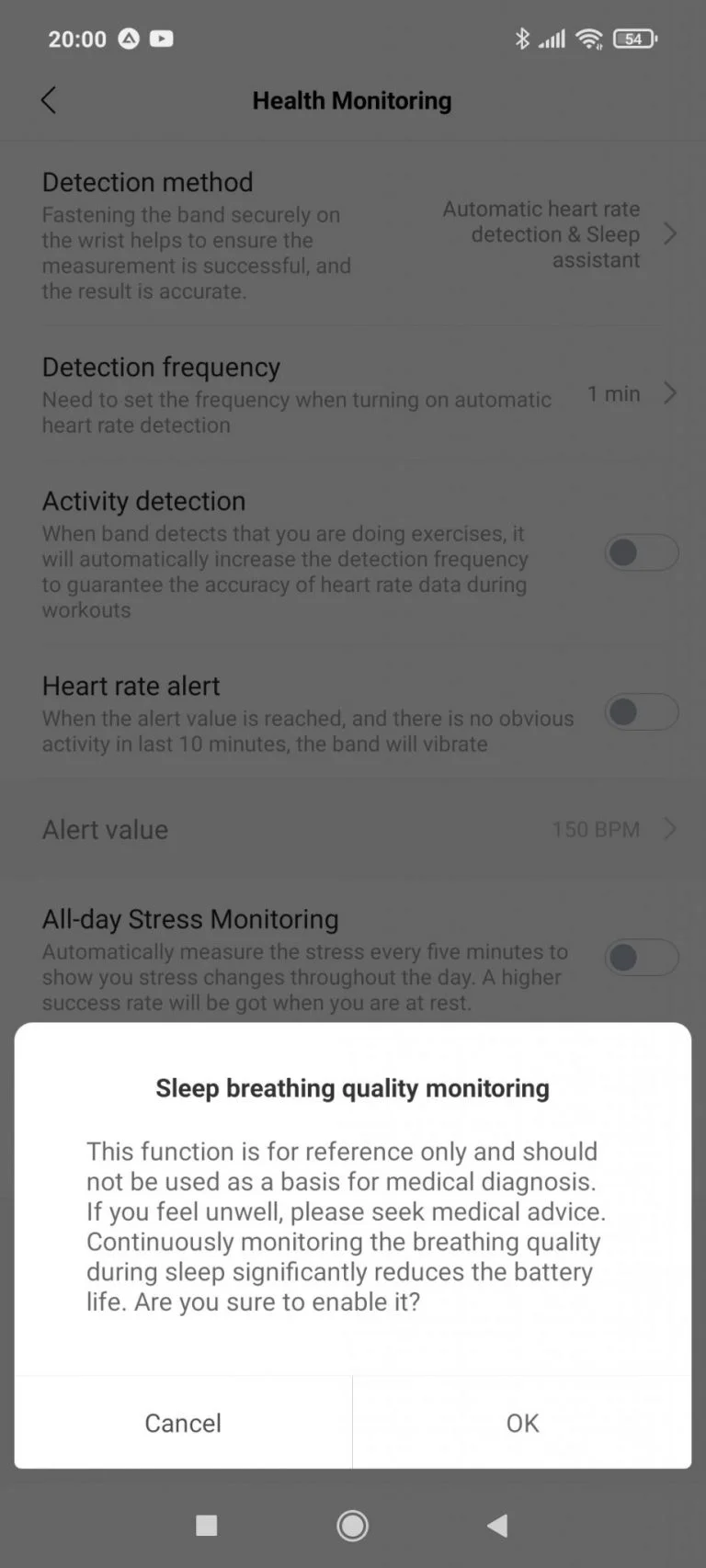 Test du compteur d'activité Xiaomi Amazfit Band 5 17
