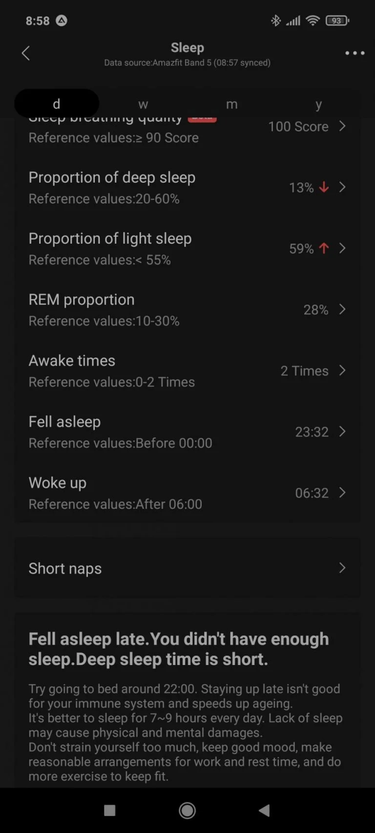 Test du compteur d'activité Xiaomi Amazfit Band 5 27