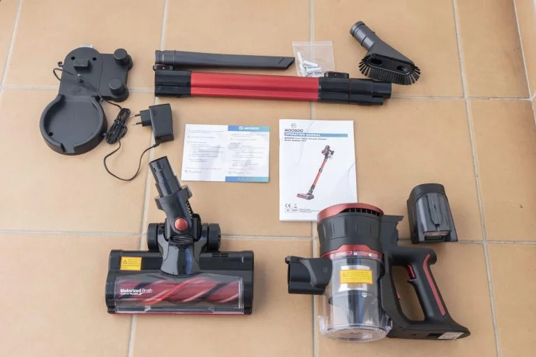 Prueba 17 de la aspiradora vertical Moosoo K3