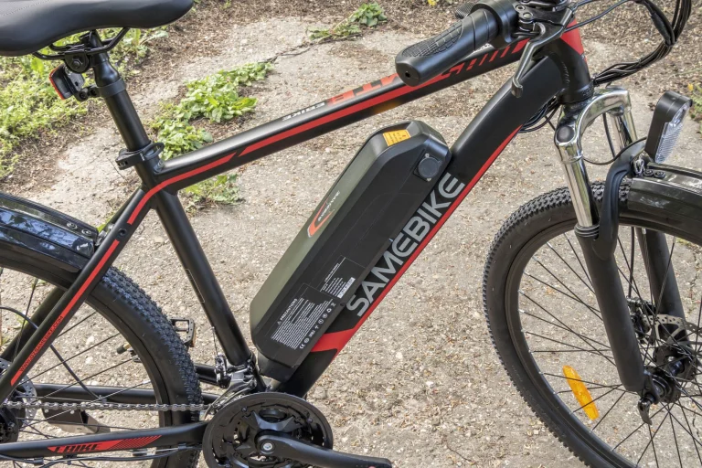 Prueba 26 de bicicleta eléctrica Samebike SY8-FT