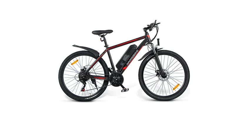 Prueba 26 de bicicleta eléctrica Samebike SY1-FT