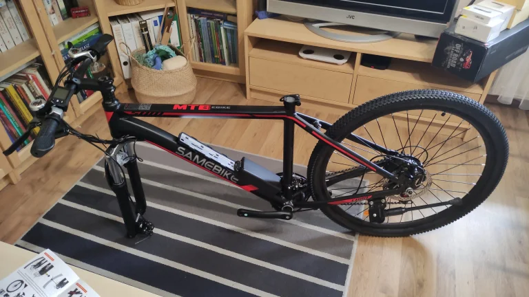 Prueba 26 de bicicleta eléctrica Samebike SY36-FT