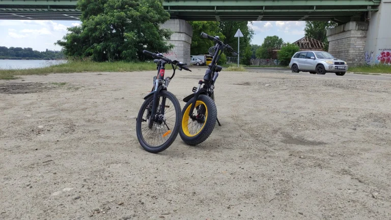 Prueba 26 de bicicleta eléctrica Samebike SY42-FT