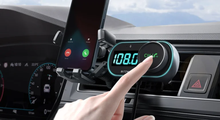 BlitzWolf BW-BC3 FM transmitter test
