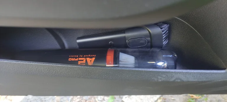 Test 2 de l'aspirateur voiture et miettes Baseus A14 Pro