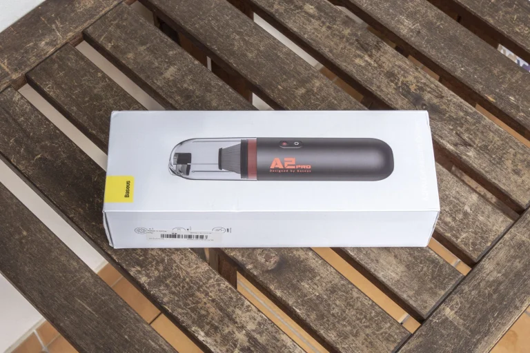 Test 2 de l'aspirateur voiture et miettes Baseus A2 Pro