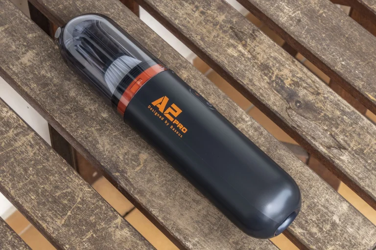 Test 2 de l'aspirateur voiture et miettes Baseus A5 Pro