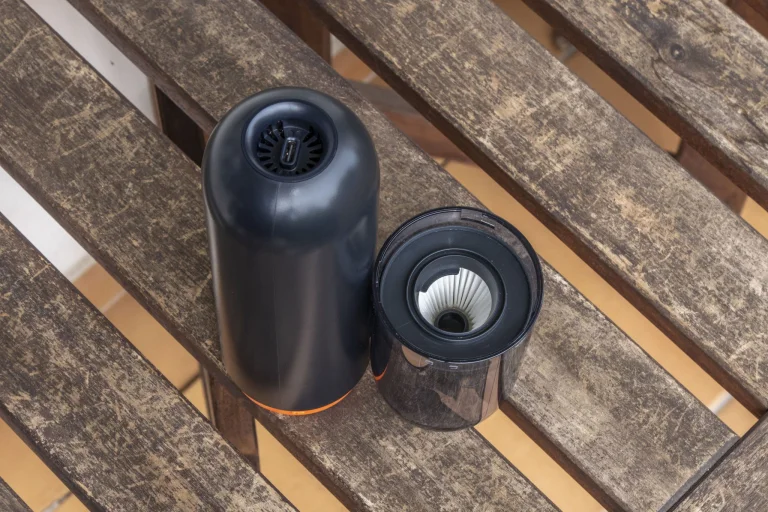 Test 2 de l'aspirateur voiture et miettes Baseus A6 Pro