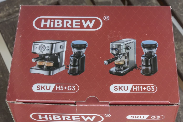 Hibrew G3 conical coffee grinder test 4