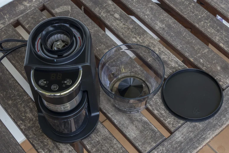 Hibrew G3 conical coffee grinder test 12