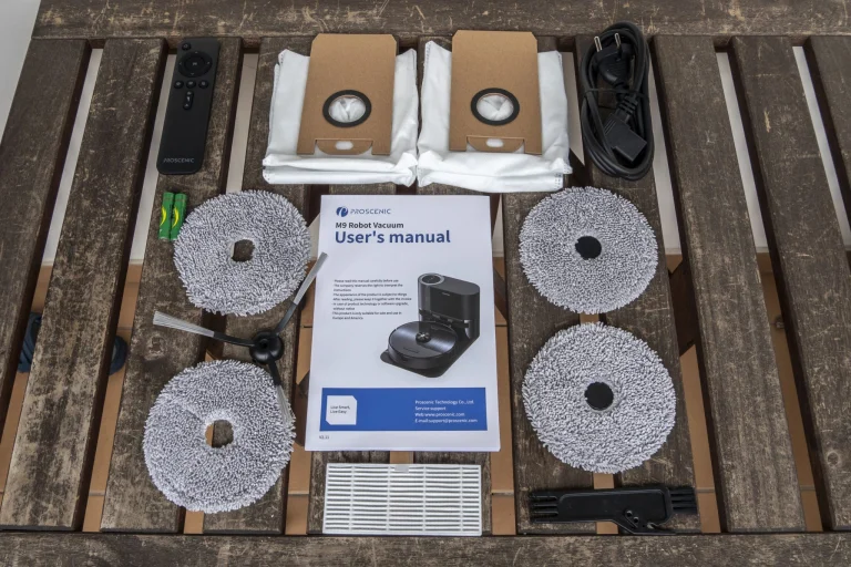 Prueba 9 del aspirador autovaciante Proscenic M3