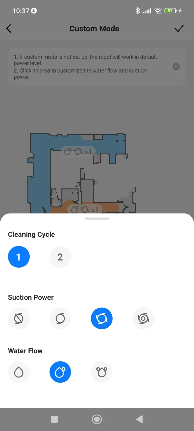 Prueba 9 del aspirador autovaciante Proscenic M29