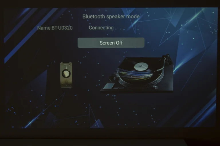 Prueba 40 del proyector Ultimea Apollo P26