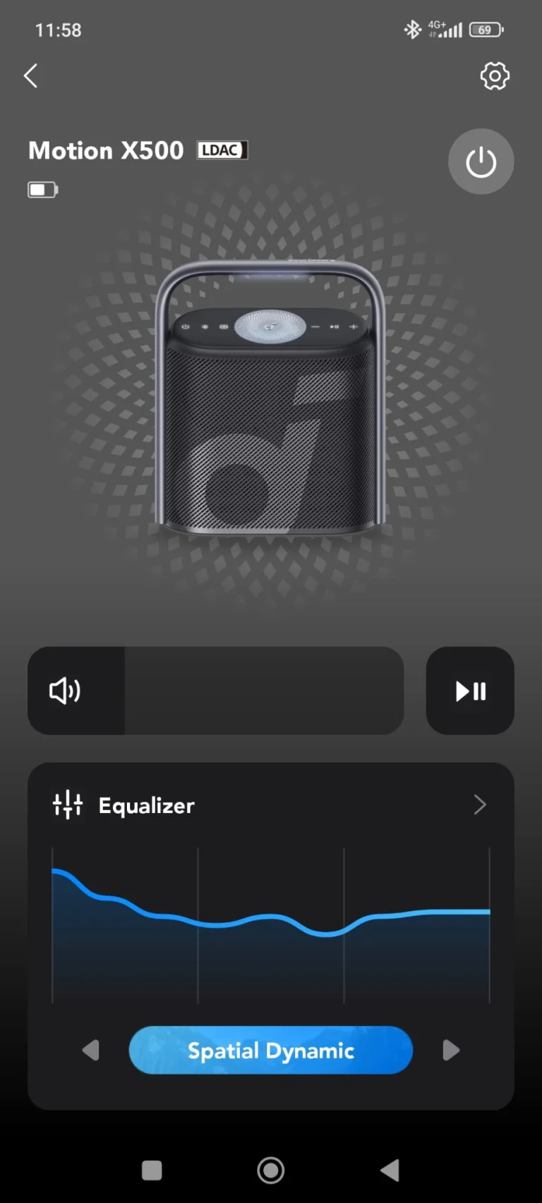 Test de l'enceinte Soundcore Motion X500 BT 14