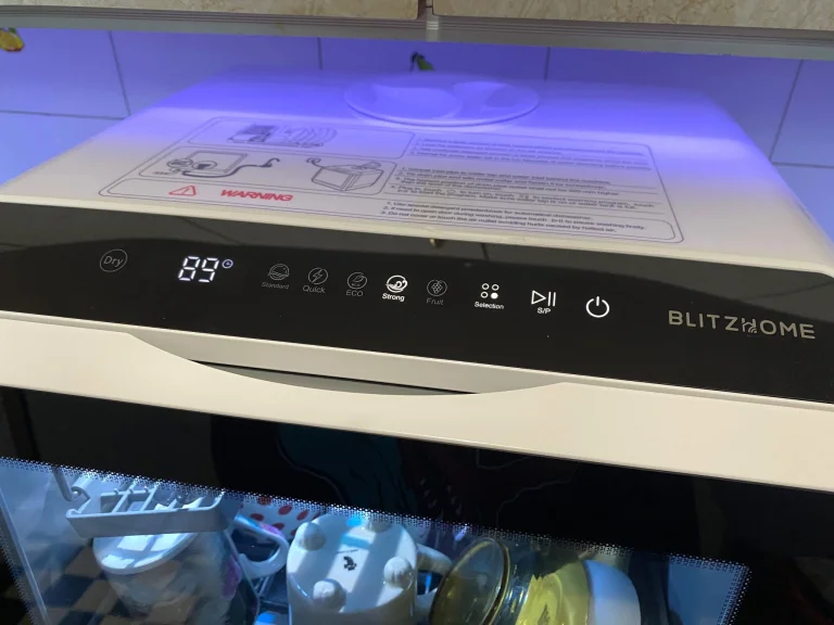 Prueba 1 del lavavajillas portátil BlitzHome BH-CDW19