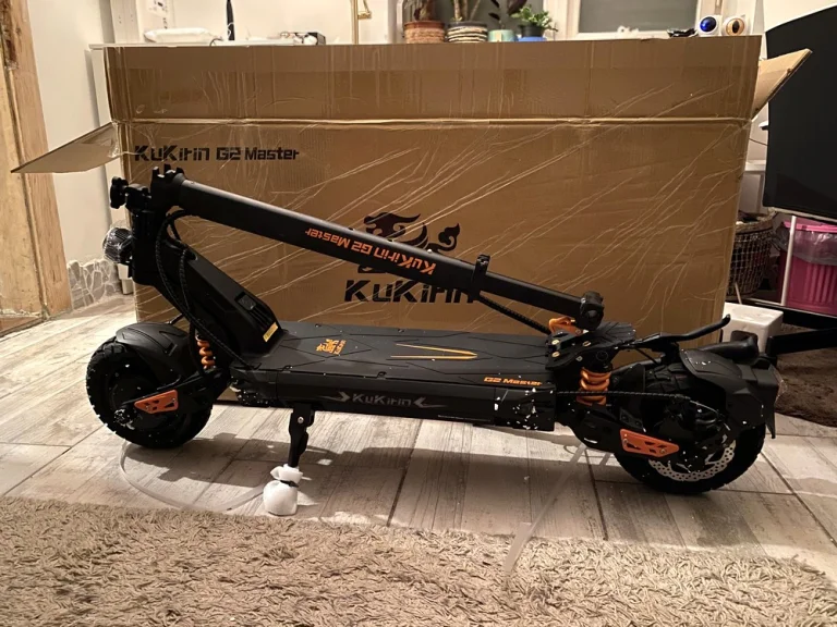 Test 2 de la trottinette électrique KuKirin G7 Master