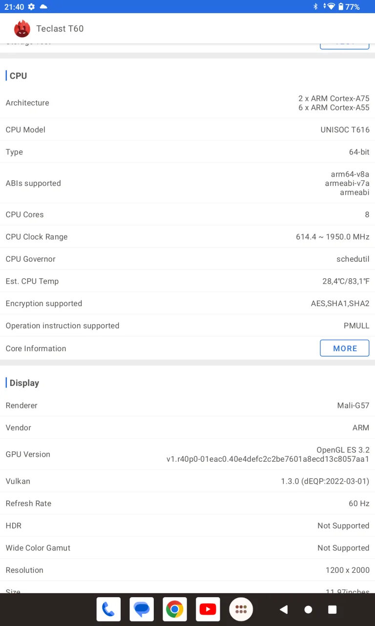 Teclast T60 tablet test /Updated/ 13