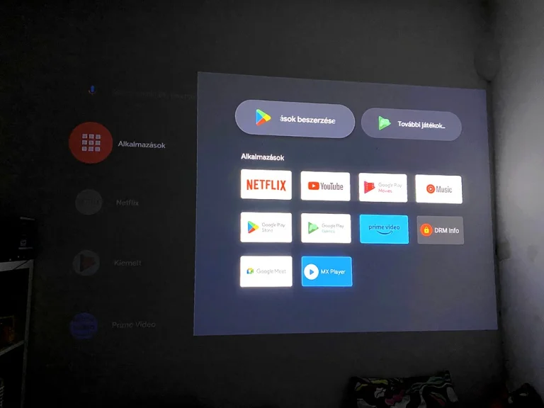 Prueba 1 del proyector Wanbo Mozart 16 Pro