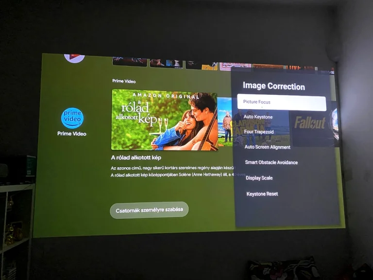 Prueba 1 del proyector Wanbo Mozart 18 Pro