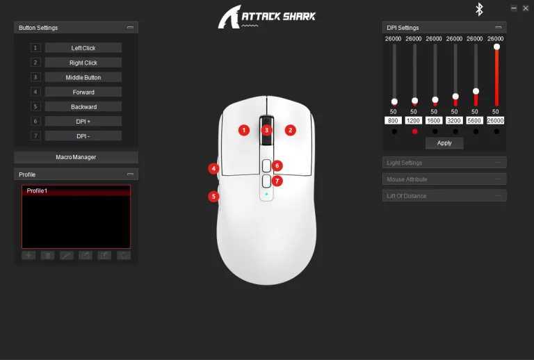 Prueba 6 del ratón gamer Attack Shark X19