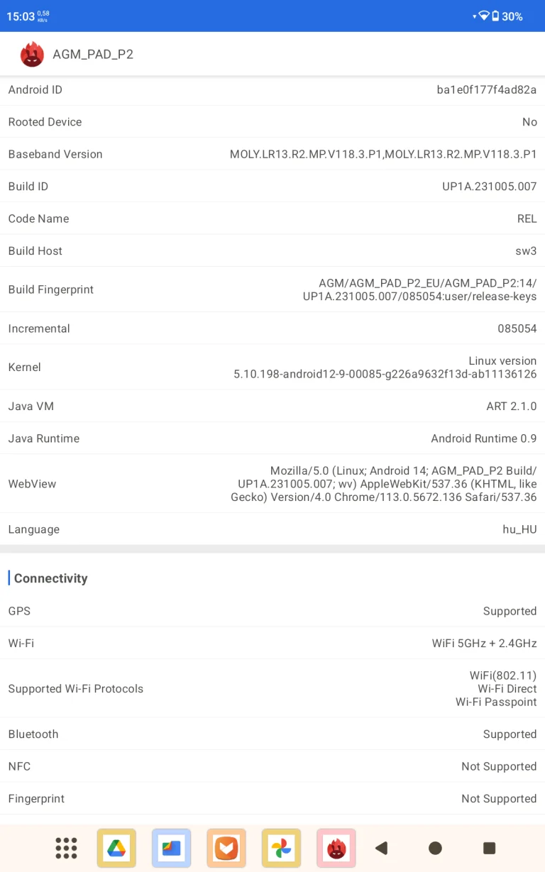 AGM Pad P2 tablet test 37