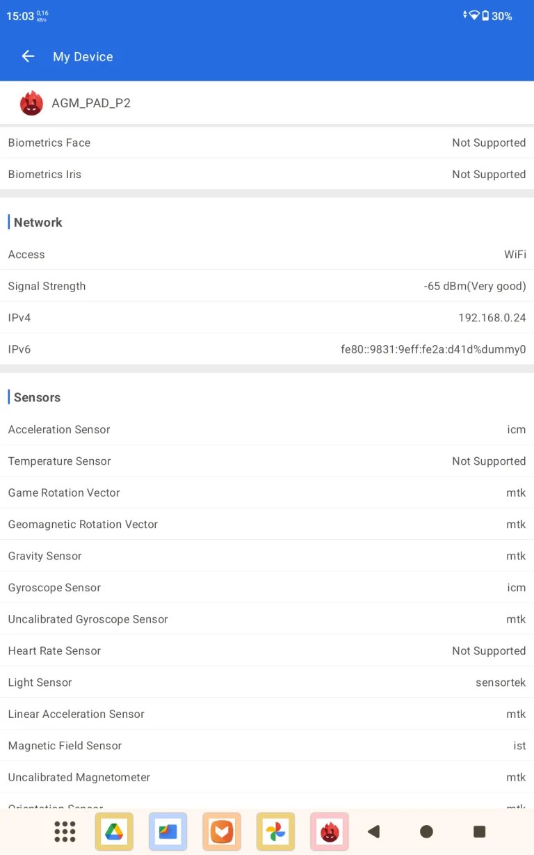 AGM Pad P2 tablet test 38